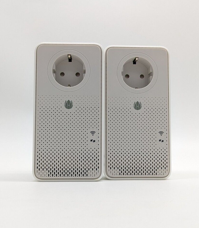 Powerline Starter 2set  Kit Plc 1.000 Mbit/S Lan â 1.200 Mbit/S D-Lan Wifi Wlanâ