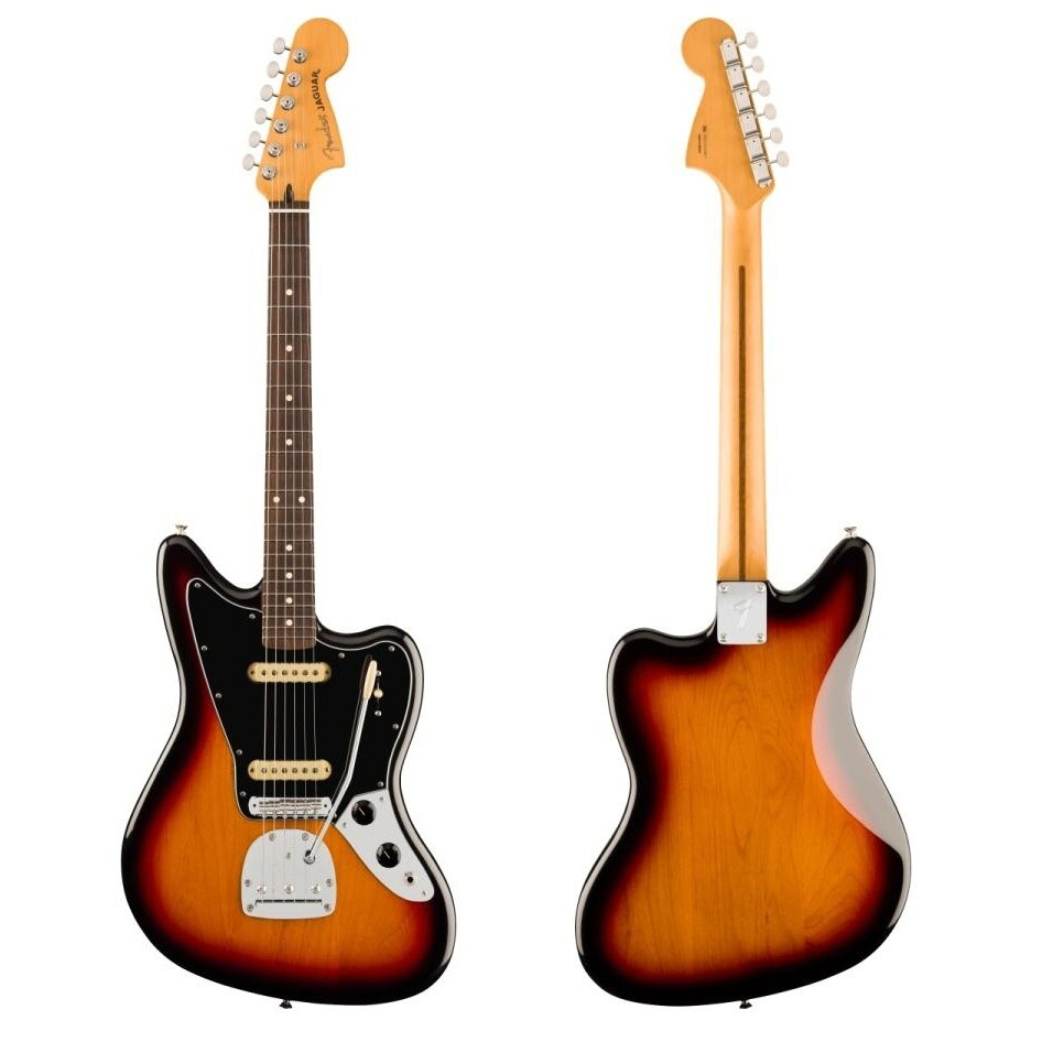 Fender Player II Series Jaguar 3-Color Sunburst Electric Guitar