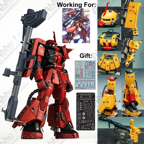 for MG 1/100 MS-06R-2 Johnny Ridden Zaku II 2.0 RECAST EVO for MG 1/100 MS-06R-2 Johnny Ridden Zaku II 2.0 RECAST EVO