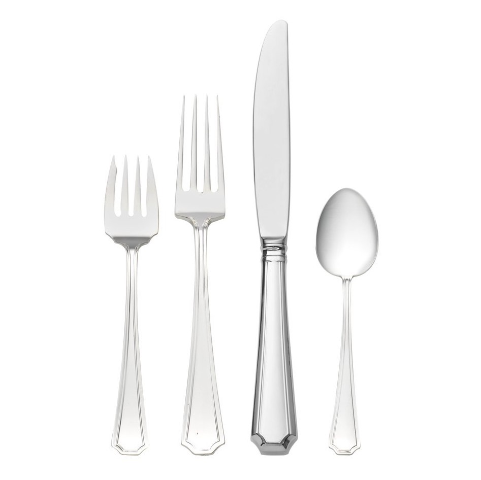 Fairfax by Gorham Sterling Silver - 4 Piece Place Size Place Setting