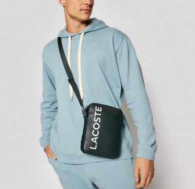 LACOSTE L.12.12 Cuir Animation M Vertical Camera Bag NH2933 B43