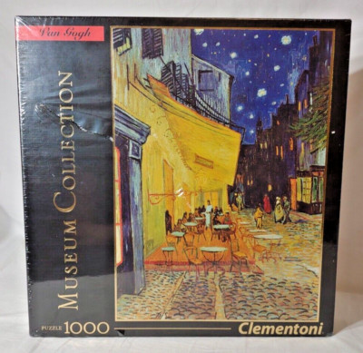 Van Gogh Cafe Terrace 1000 Pc Puzzle NEW Clementoni Museum Collection  SEALED