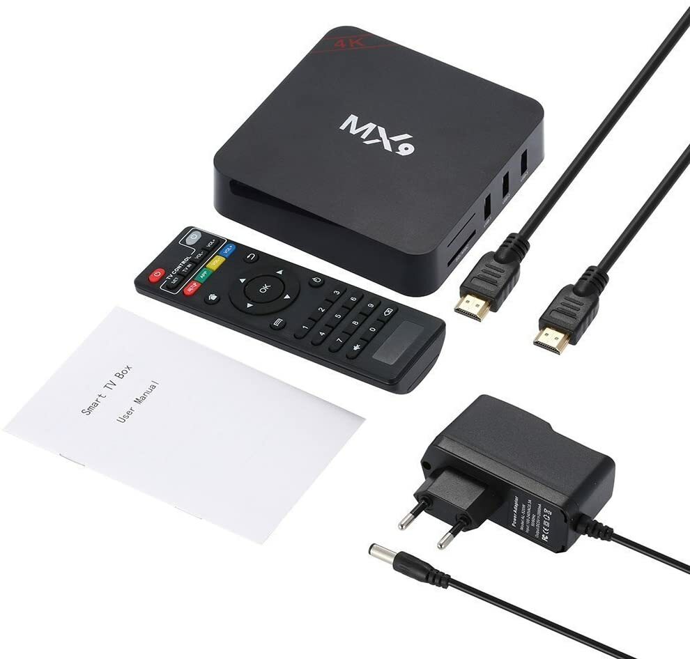 MX9 Smart Android TV Box Android 5.1 rock-chips RK3229 quad-core 1 G/8G XBMC cir