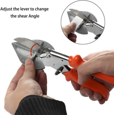 Multi Angle Miter Shear Cutter Hand Tools,45-135 Adjustable Scissors 