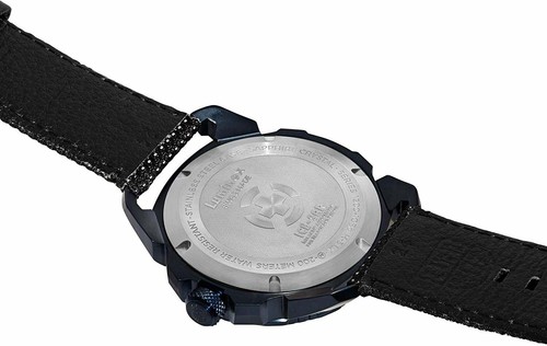 Pre-owned Luminox Ice-sar Arctic Blue Steel Black Textile Divers Quartz Mens Watch Xl.1203