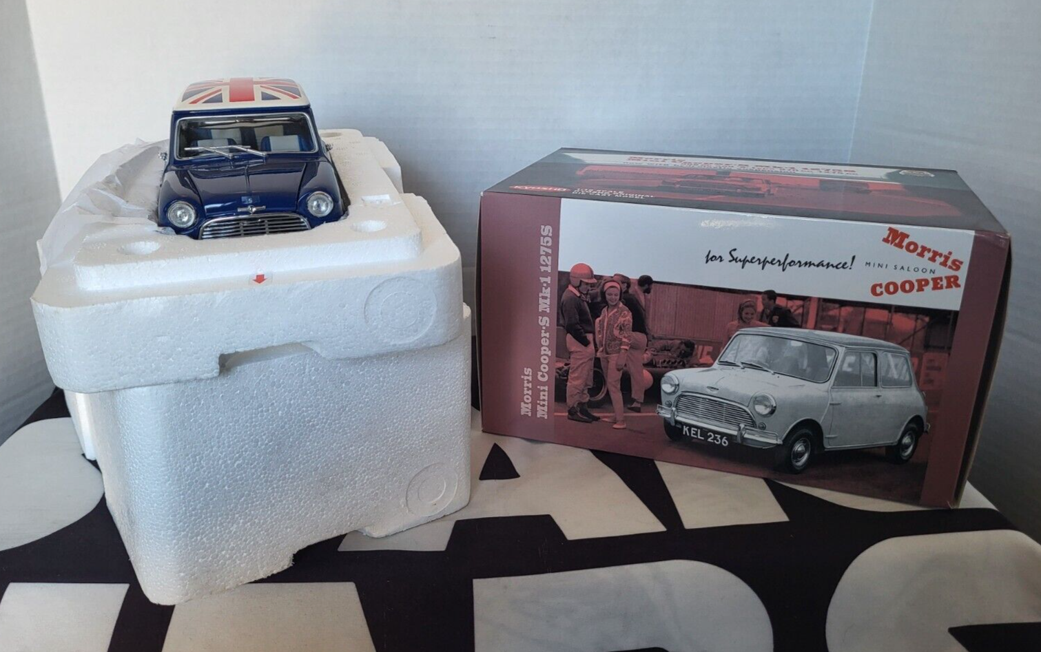 京商 Morris Mini Cooper S Mk-1 1:18スケール 京商 ミニカー | 販売終了: KYOSHO 1/18 Morris Mini Cooper S