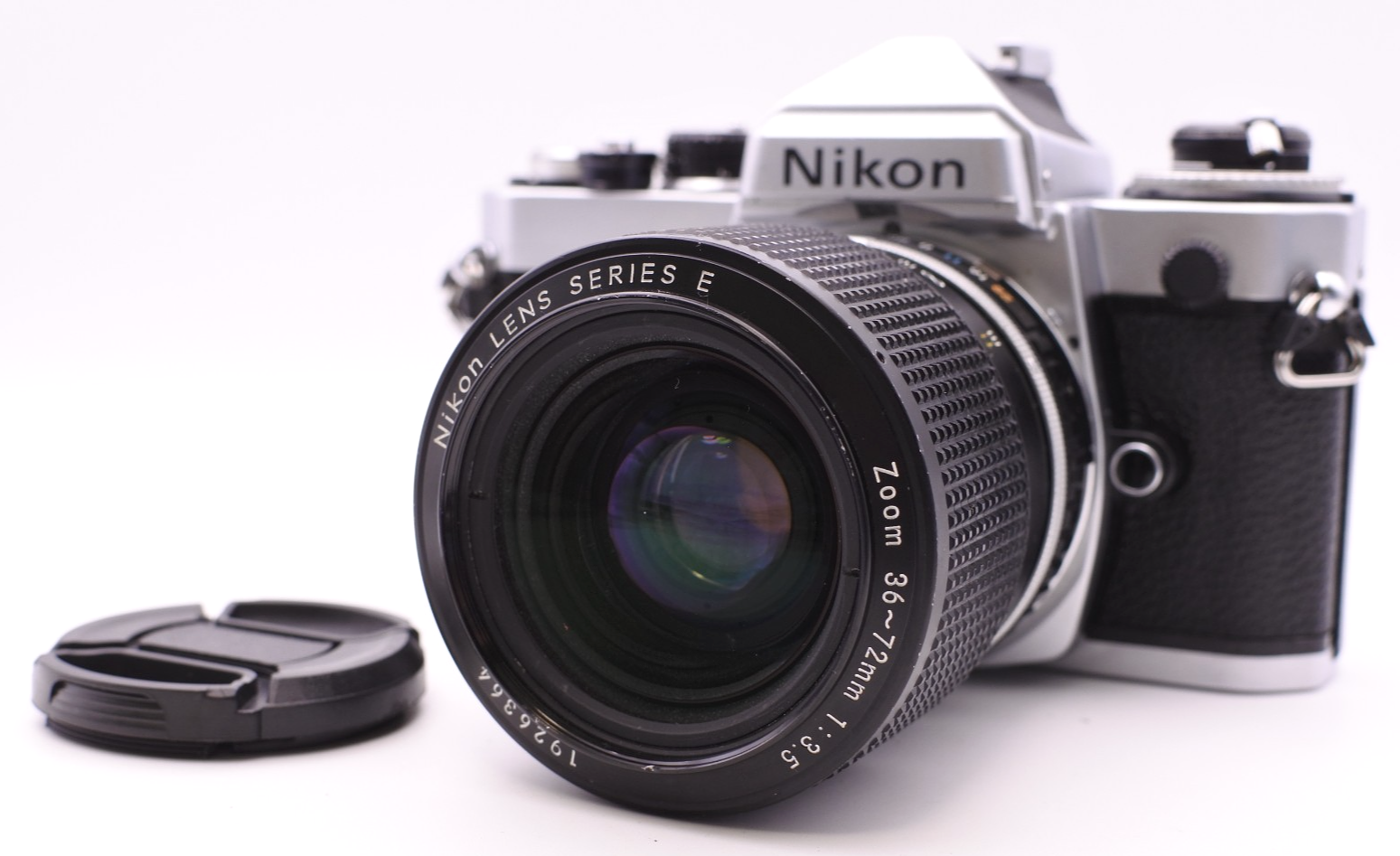 ニコン FE 　Nikon FE 　レンズ付　ズーム　36-72mm EXC+] Nikon FE SLR Film Camera w/ SERIES E 36-72mm f3.5 Lens
