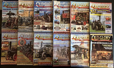 Old Glory Steam and Vintage Preservation Magazine  x12 2002 Complete Year