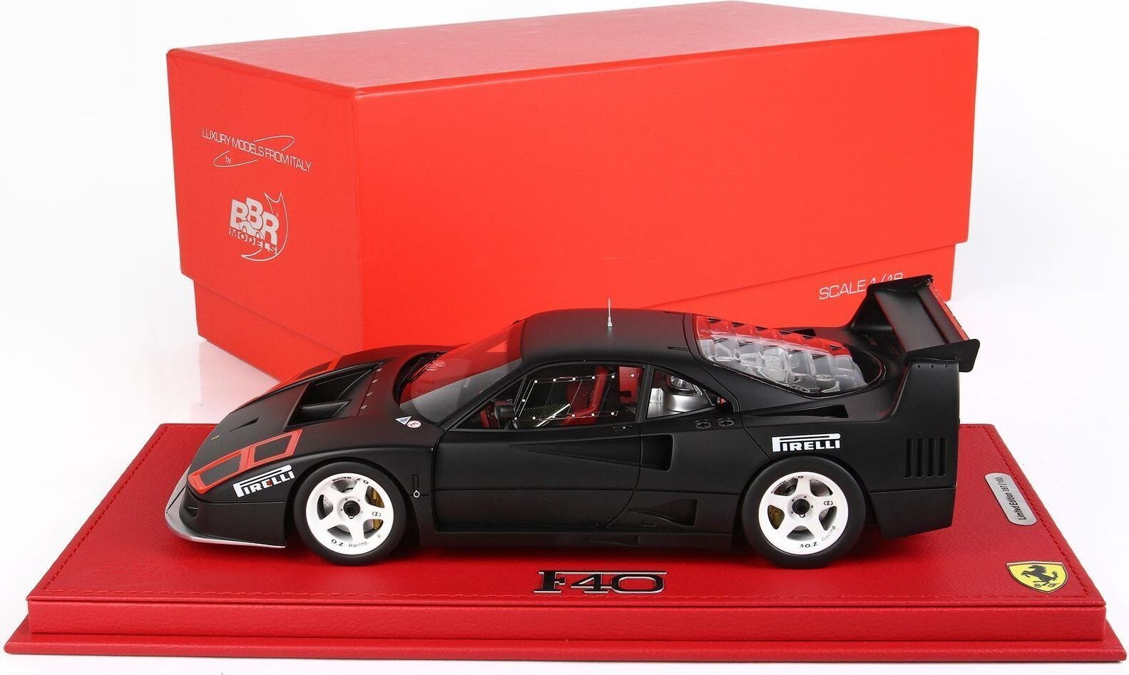 BBR 1989 Ferrari F40 Competizione Test Monza 1:18*Brand New