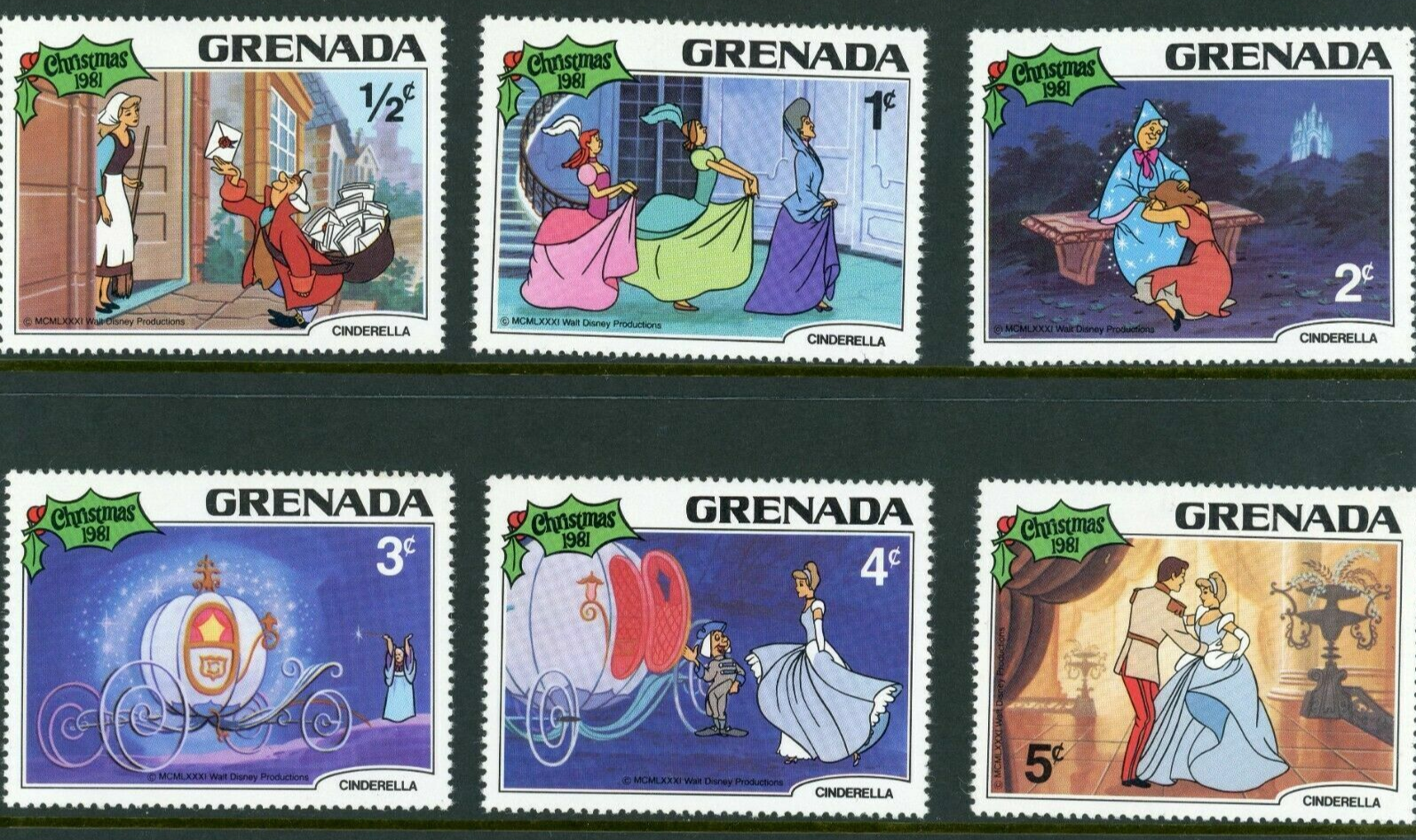 ディズニー1980年　POSTAGE STAMPS 1980 MNH Disney Stamps from Togo..13S.A-1206