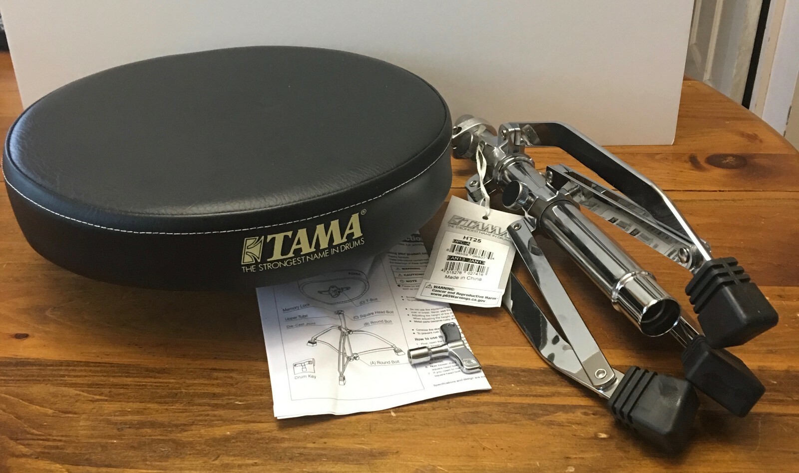TAMA DRUM THRONE HT25, BRAND NEW, NEVER USED!