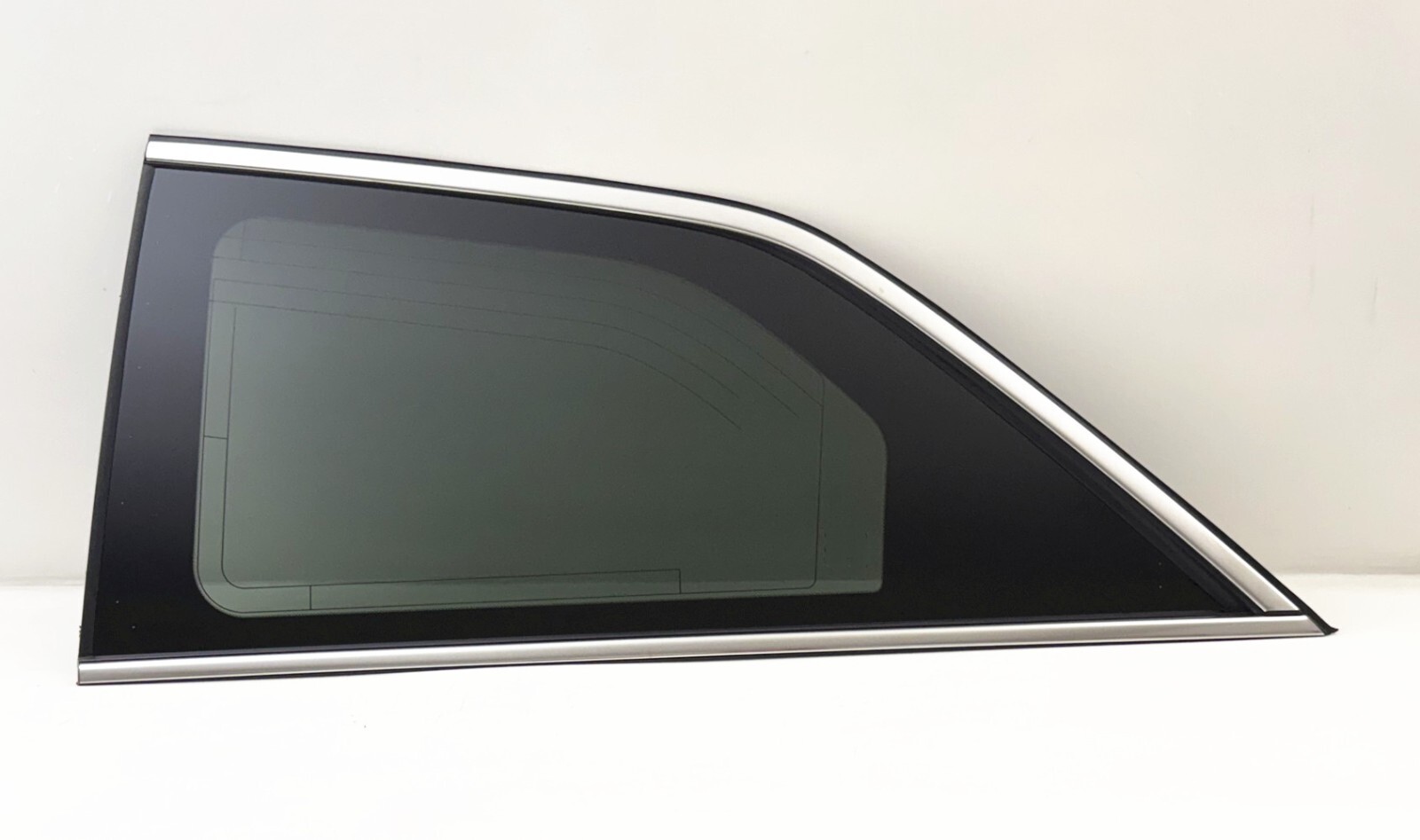 Driver/Left Side Quarter Window Glass W/Antenna For 2011-2017 Honda Odyssey
