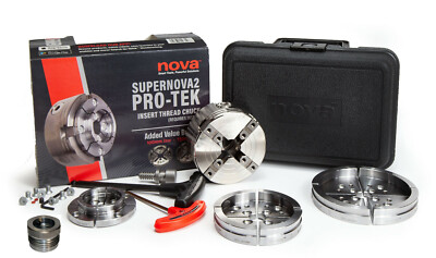 NOVA PRO-TEK SUPERNOVA 2 KIT 23108, 3 JAW SETS (2'', 4'', & 5''), CASE, INSERT AD.