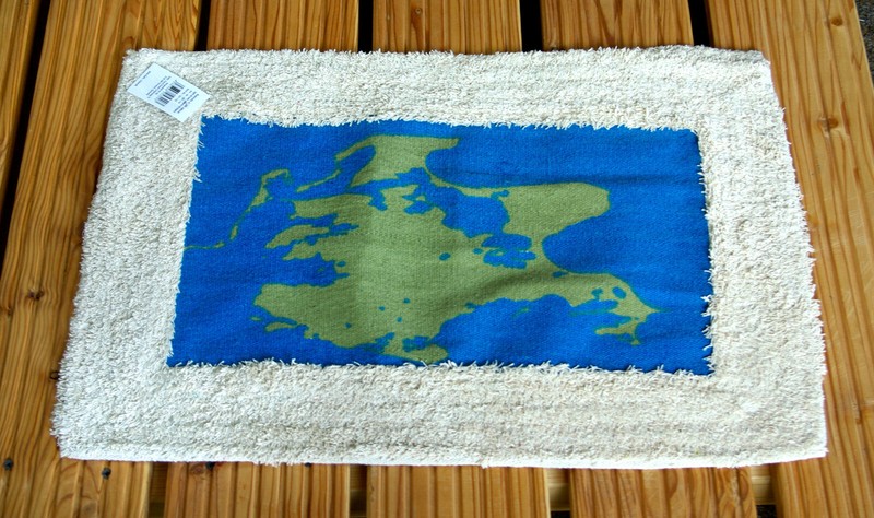 Geki Trend Badematte Baumwolle BadlÃ¤Ufer Maritime Deko Landhaus  Bad Maritim