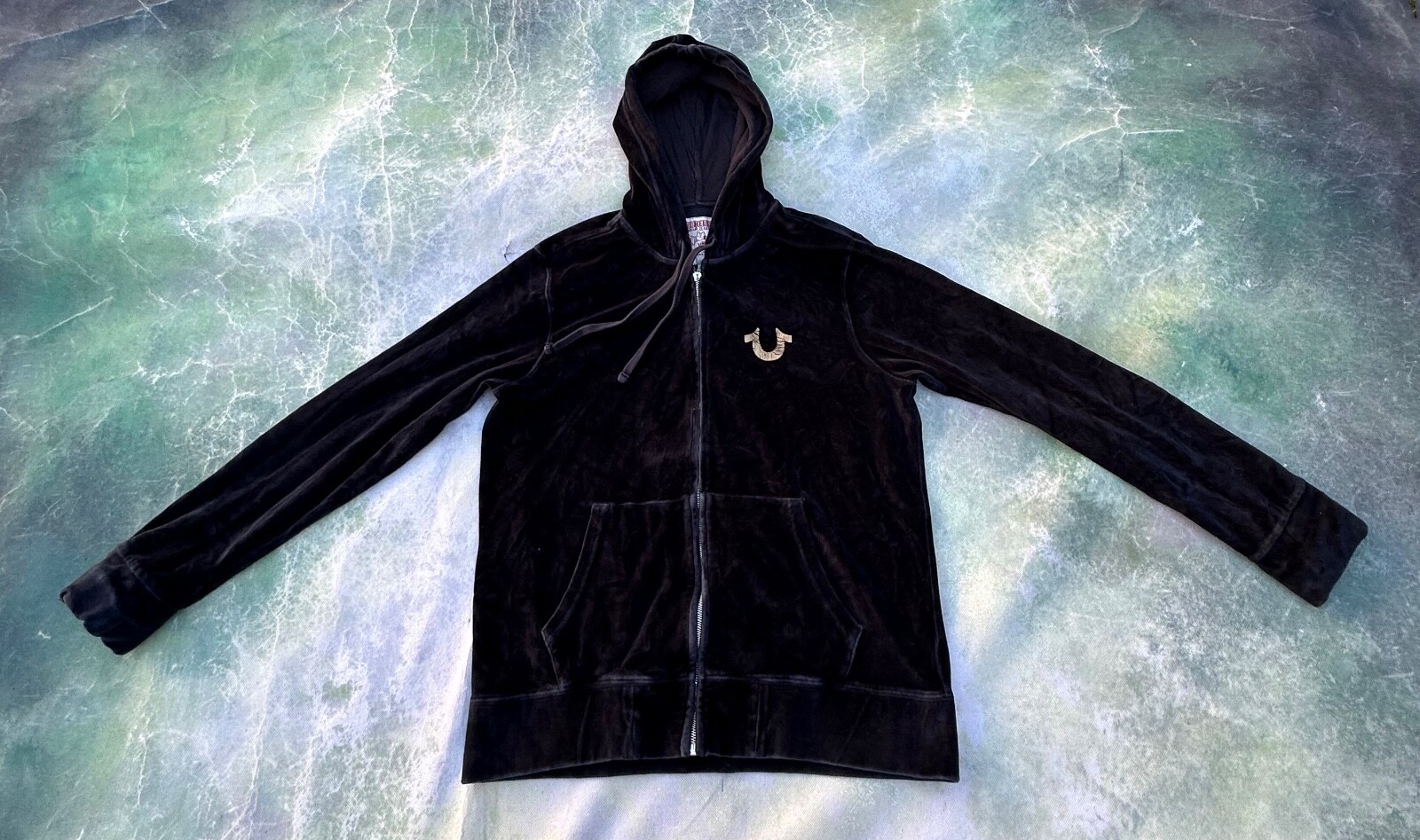 トップス Rare True Religion Velour Hoodie True Religion Men's Velour Zip Up Long Sleeve Hoodie - Macy's