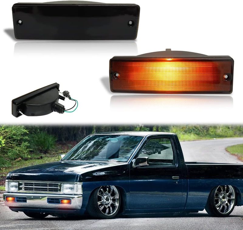 Front Bumper Turn Signal for 1988-1997 Nissan Hardbody 1988-1995 Pathfinder