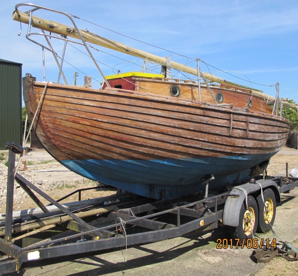 Clinker boat leaks