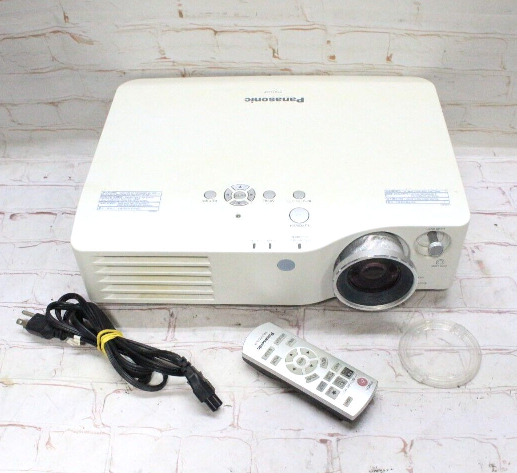 Panasonic PT-AX100E LCD 720P Projector Home Theater Tested Panasonic PT-AX100E LCD 720P Projector Home Theater Tested