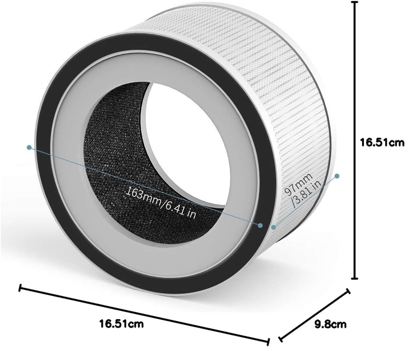 Air purifier Replacement filter For Fillo/HALO, B0DGXMBZKV/B088FHCS83/B08LY4MKVH