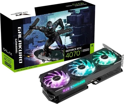 Expert Oriented NVIDIA RTX4070 SUPER GDDR6X 12GB GG-RTX4070TiSP-E16GB/EX/TP NEW