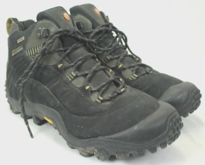 MERRELL CHAMELEON THERMO 6 BLACK GREY MEN S HIKING BOOTS SIZE 12