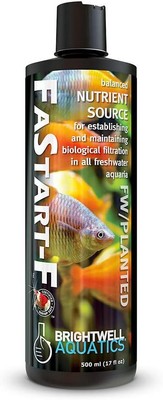 Brightwell Aquatics Fastart F   Nutrient Source for Establishing 500-ml 