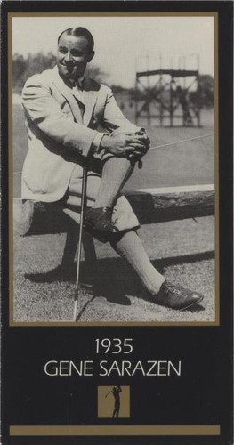 1993-98 Grand Slam Ventures Champions of Golf Masters Collection - Gene Sarazen #1935