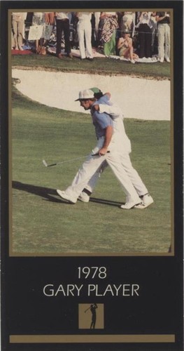1993-98 Grand Slam Ventures Champions of Golf Masters Collection - Gary Player #1978