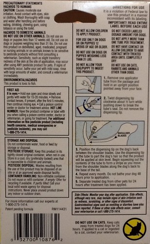 Hartz Ultra Guard Dog Flea Treatment Pro Value Pack 31 to 60lbs 4 Treatments New