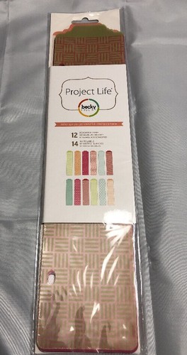 Project Life Becky Higgins Sister Edition 12 Designer Dividers