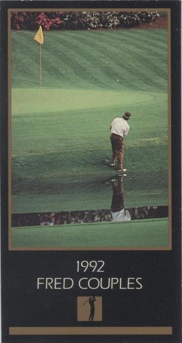 1993-98 Grand Slam Ventures Champions of Golf Masters Collection - Fred Couples #1992