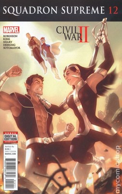 Squadron Supreme #12 VF 2016 Stock Image