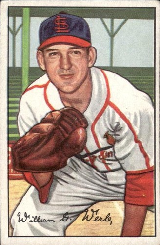 1952 Bowman - Bill Werle #248