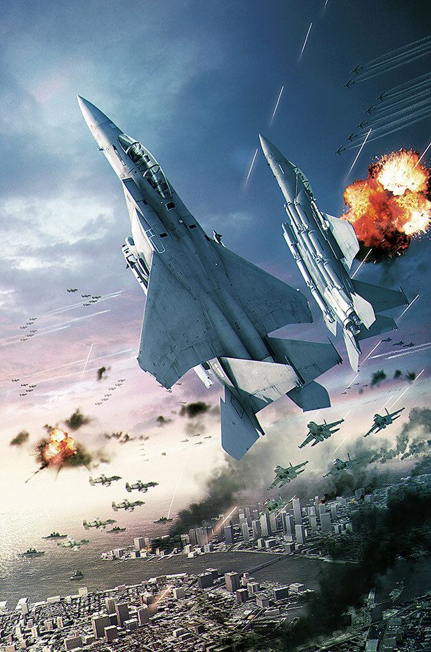 ポスター　エースコンバット アサルト・ホライゾン  ACE COMBAT Amazon.co.jp: ポスター エースコンバット アサルト・ホライゾン