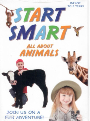 Start Smart: All About Animals DVD VIDEO EDUCATIONAL kids learn creatures nature