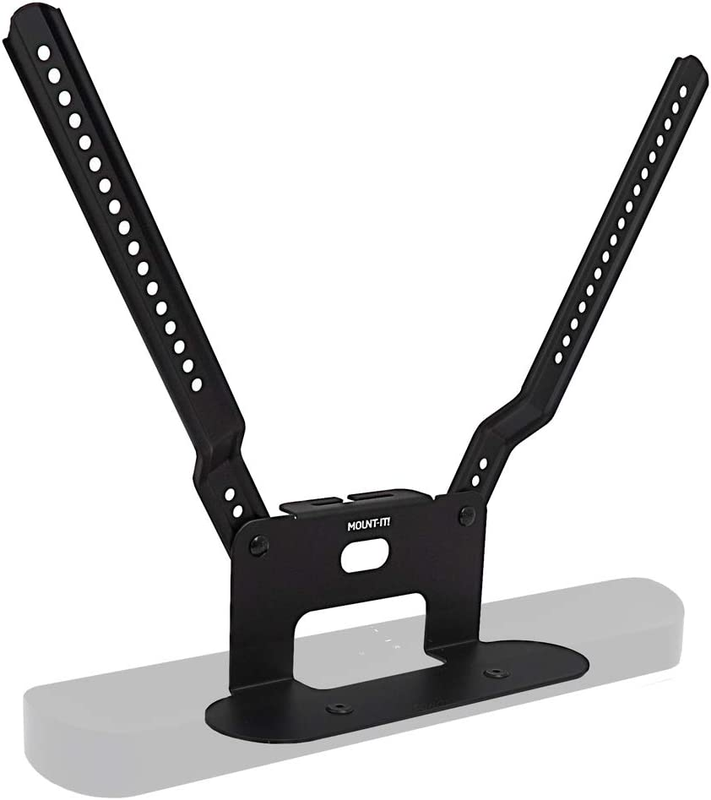 Mount-It Sound Bar TV Mounting Shelf with Sonos Beam Speaker | Soundbar Mount...