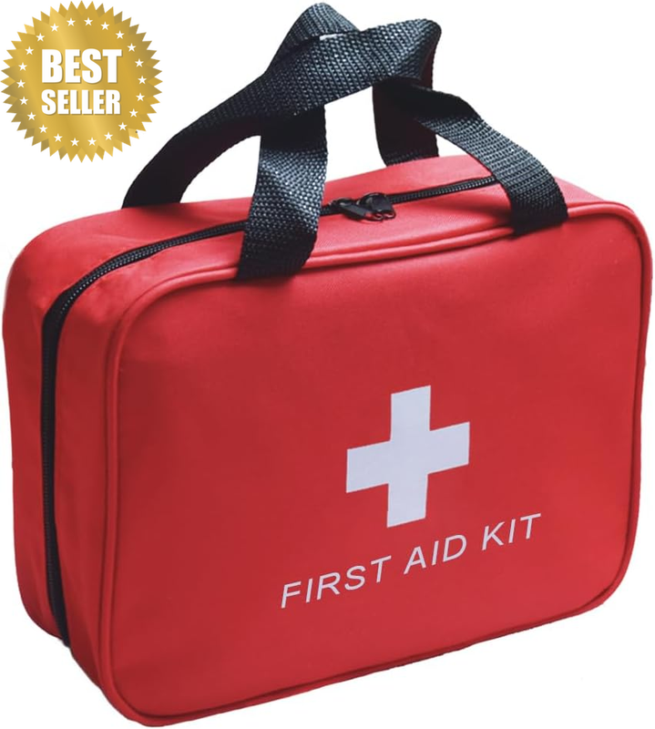 MTGHYAYA Small First Aid Kit Bag Empty, First Aid Bag Pouch Compact Survival Med