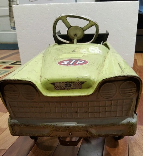 VINTAGE ORIGINAL 1950's MURRAY PEDAL CAR EARTH MOVER DUMP TRUCK
