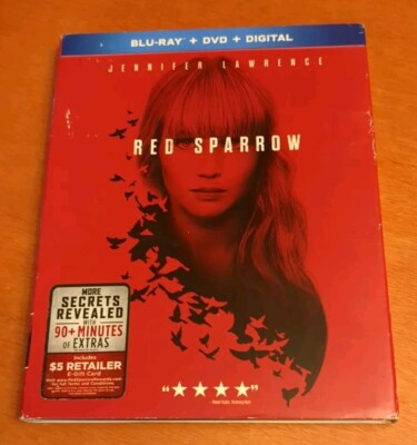 Red Sparrow Blu-ray Jennifer Lawrence  Joel Edgerton  Francis Lawrence  Irons