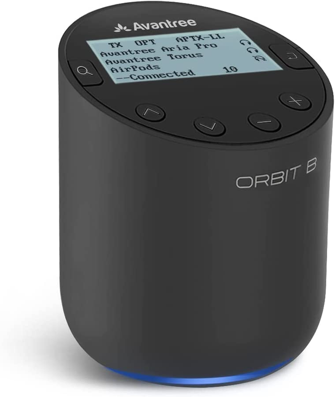 Orbit B - Bluetooth Transmitter & Receiver for TV with LED Display - Soundbar Pa