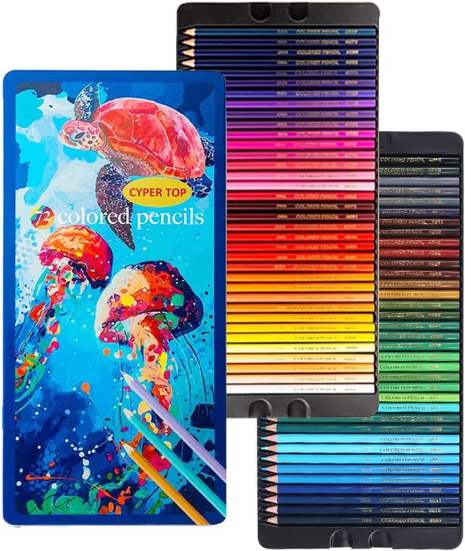 Oil-based Set, Professional Drawing Pencils For ...