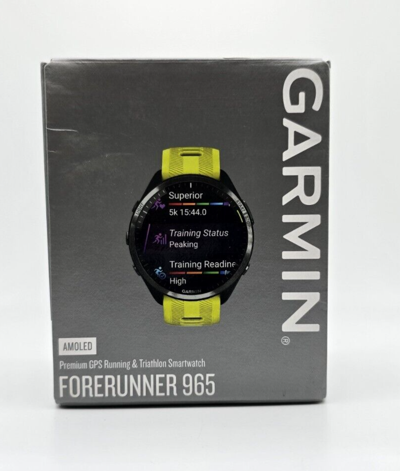 Garmin Forerunner 965 GPS Smartwatch Yellow - Open Box | eBay Garmin Forerunner 965 GPS Smartwatch Yellow - Open Box | eBay