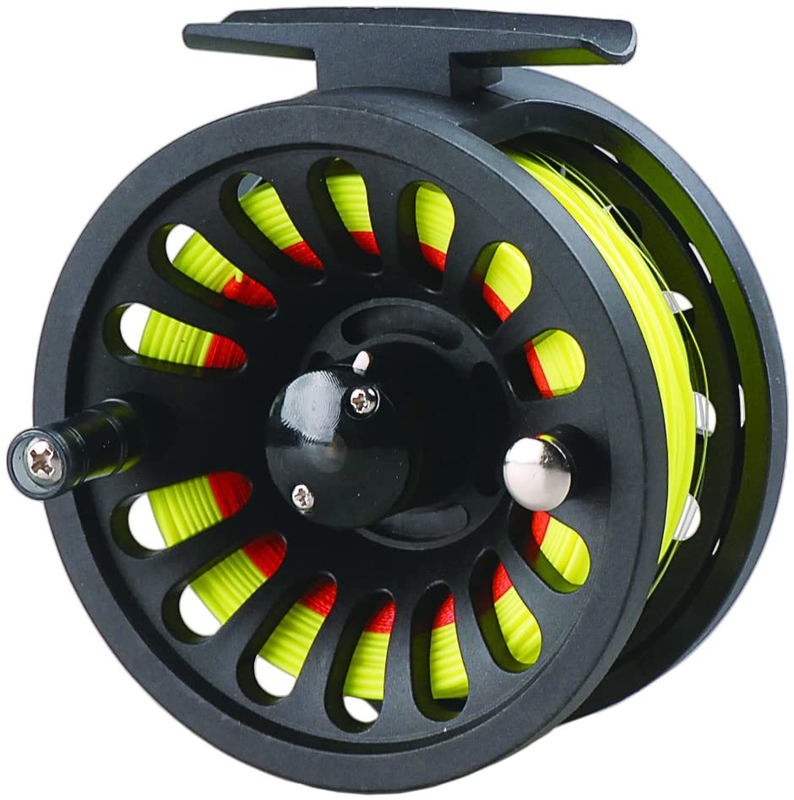 LUREMASTER Pre-Loaded  Fly Fishing Reel with Weight Forward Floating Fly Fishing