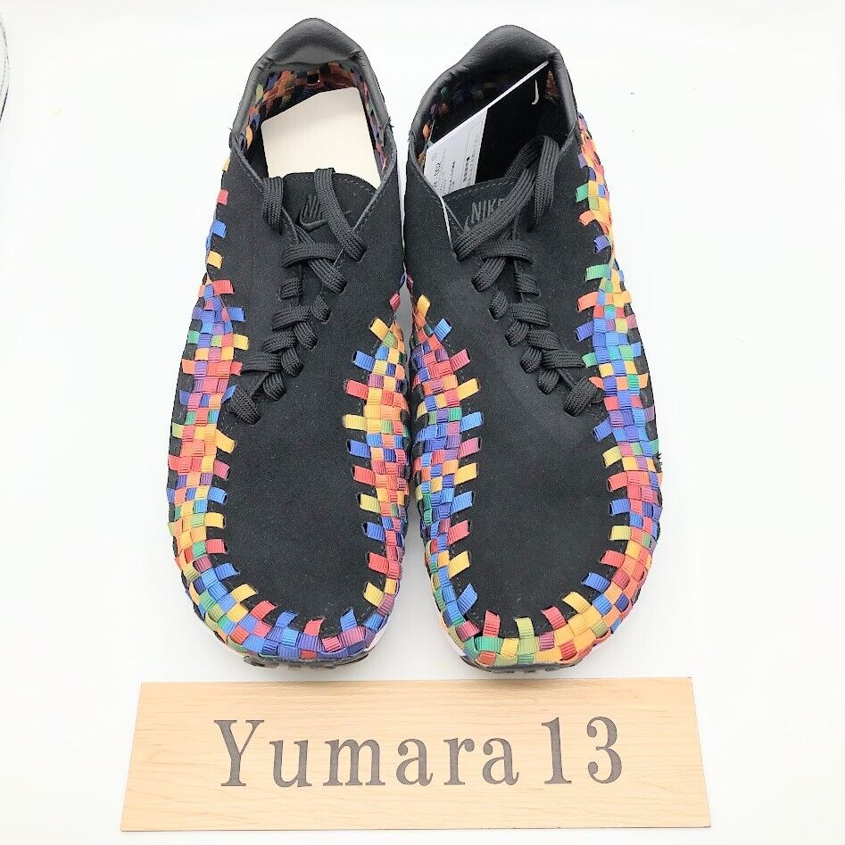 Pre-owned Nike Wmns Air Footscape Woven Black Multi-color Fb1959-002 Women's Size In Multicolor