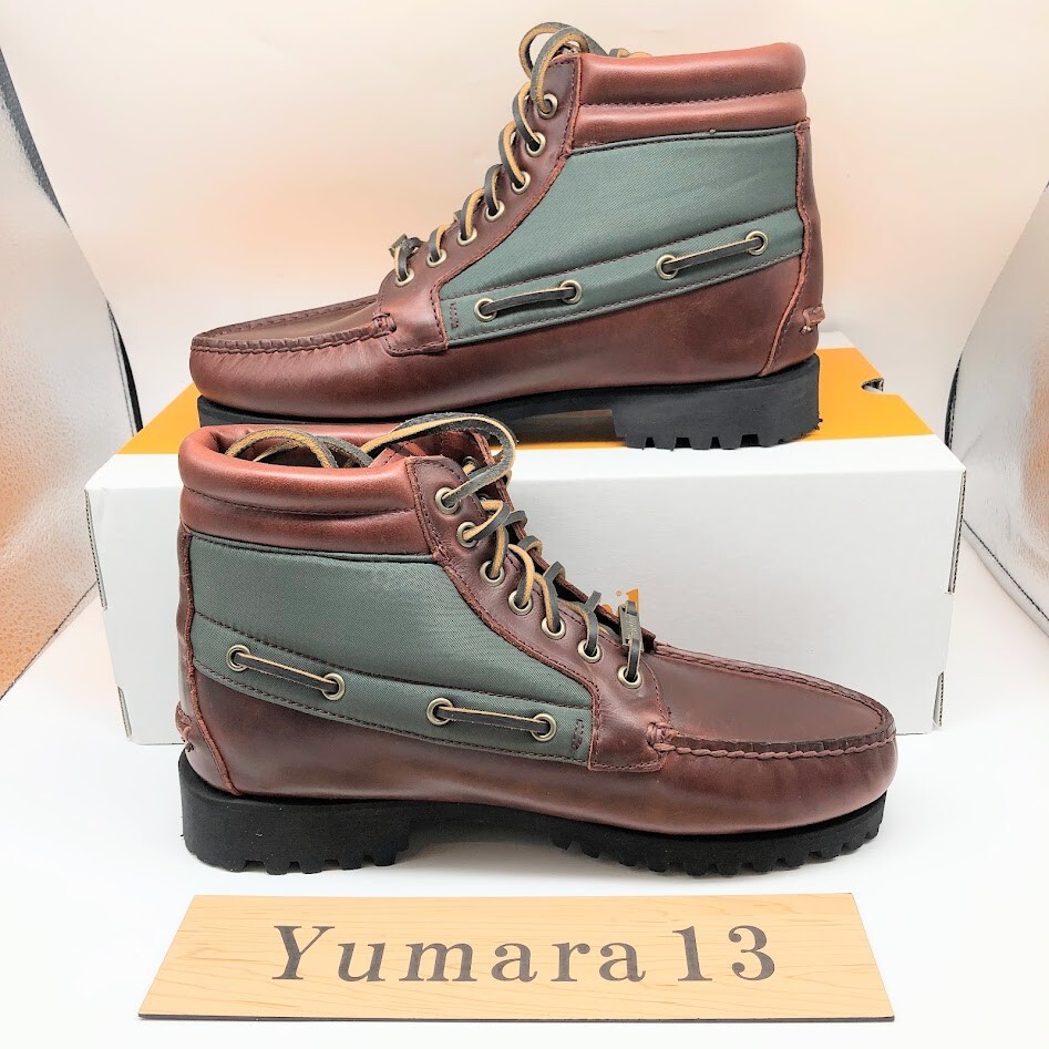 Pre-owned Timberland Beams  Authentic 7eye Classic Lug Tb0a6dnhedp1 Men's Size In Brown