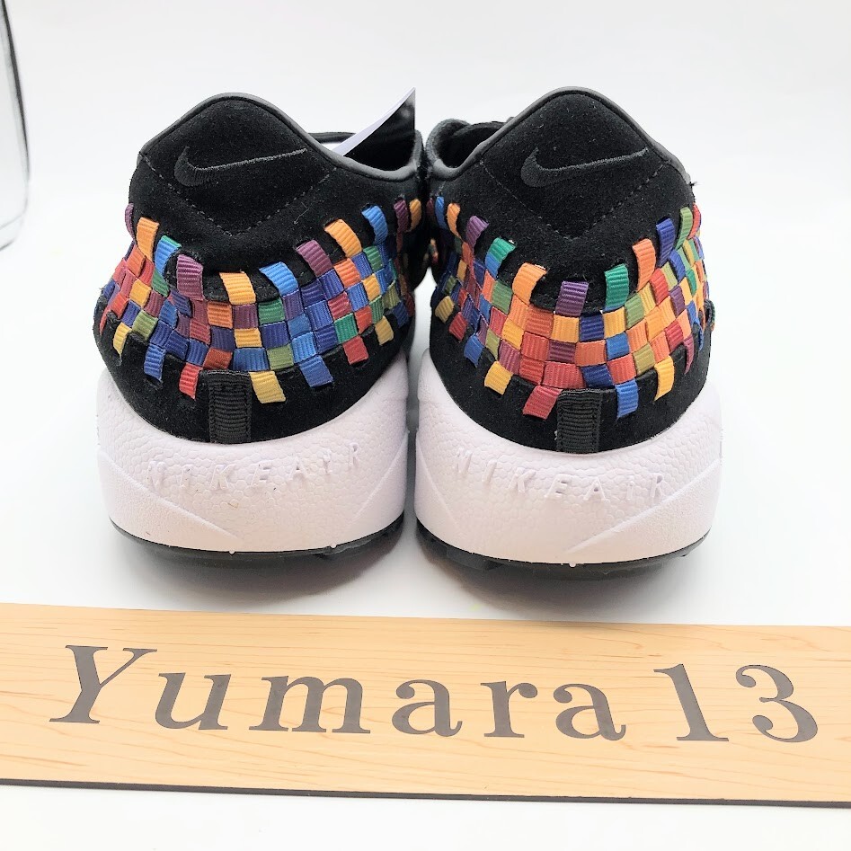 Pre-owned Nike Wmns Air Footscape Woven Black Multi-color Fb1959-002 Women's Size In Multicolor