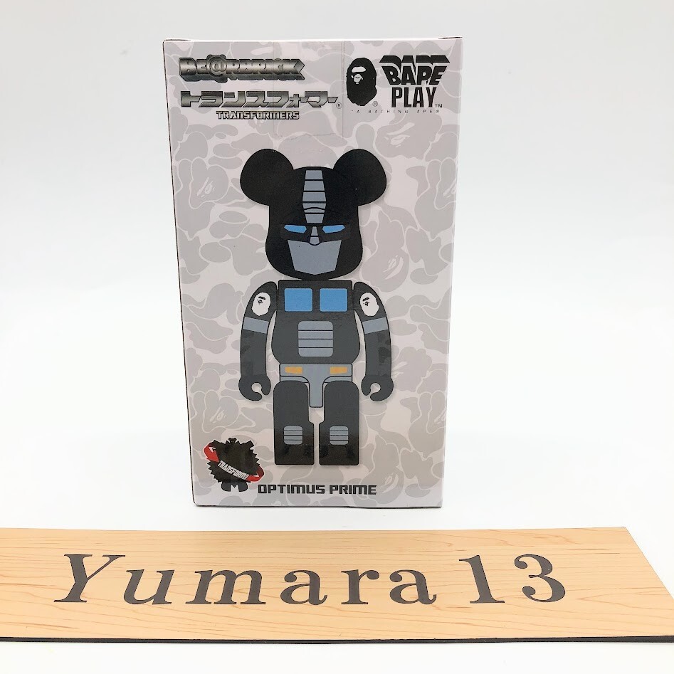 A BATHING APE - 【Bearbrick × BAPE×TRANSFORMERS】 A BATHINGAPE® X BE@RBRICK X TRANSFORMERS | bape.com