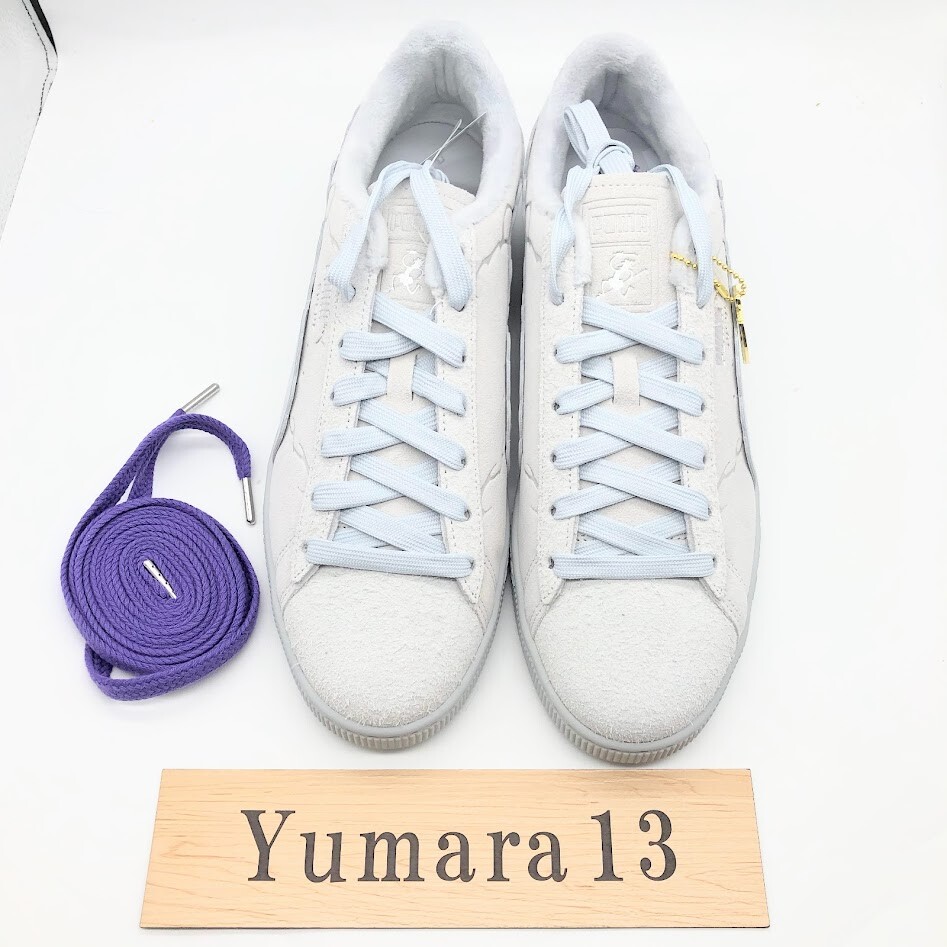 Pre-owned Puma One Piece ×  Suede Lufy Gear 5 "feather Gray 396524-01 Men's Size