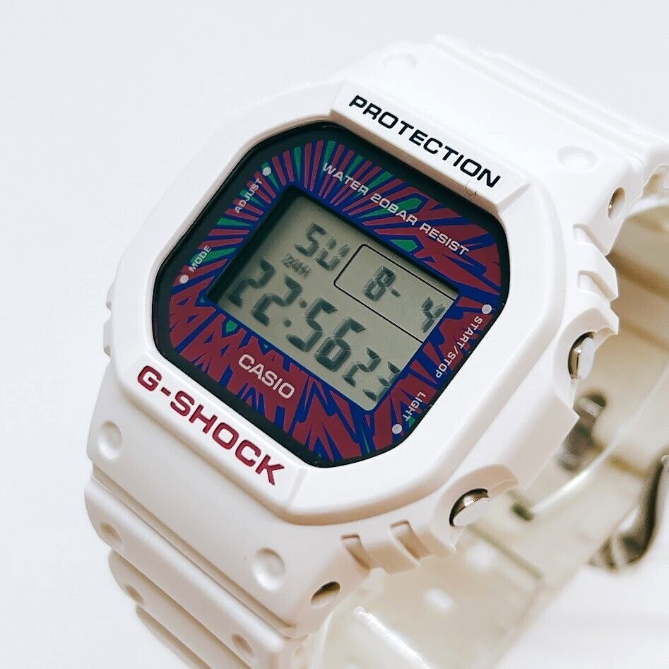 Casio DW-5600DN-7JF G-shock Psychedelic Multi Colors Wristwatch Mens Watch  Japan | eBay