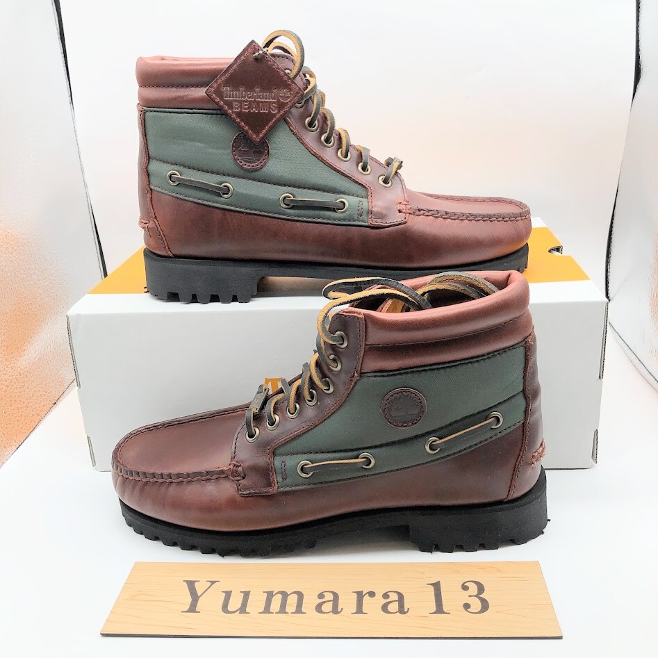 Pre-owned Timberland Beams  Authentic 7eye Classic Lug Tb0a6dnhedp1 Men's Size In Brown